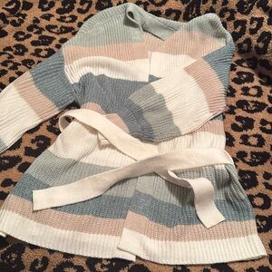 Nine West cardigan w/ belt